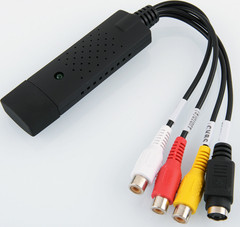 USB 2.0 Video Capture Card AV/S-Video to USB Adapter for Win/Mac/Linux