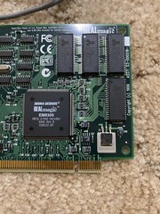 Sigma Designs Real Magic EM8300 Mpeg-2/DVD Decoder PCI Card ASSY: 54-000519