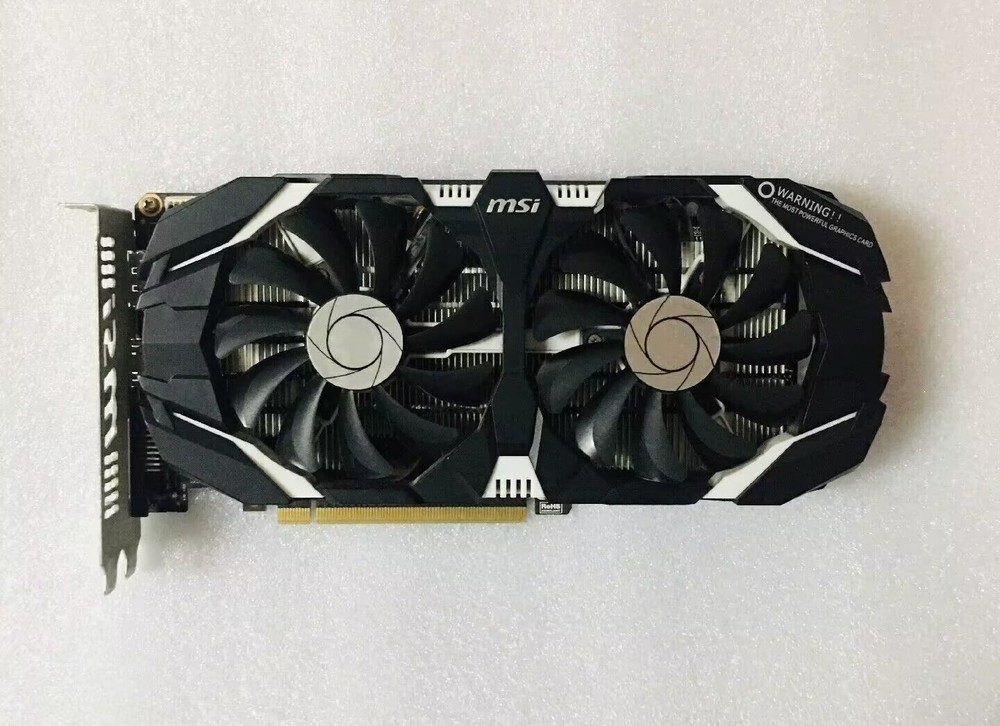 MSI GeForce GTX1060 6GB 1280SP GDDR5 Graphics Video Card DP DVI HDMI