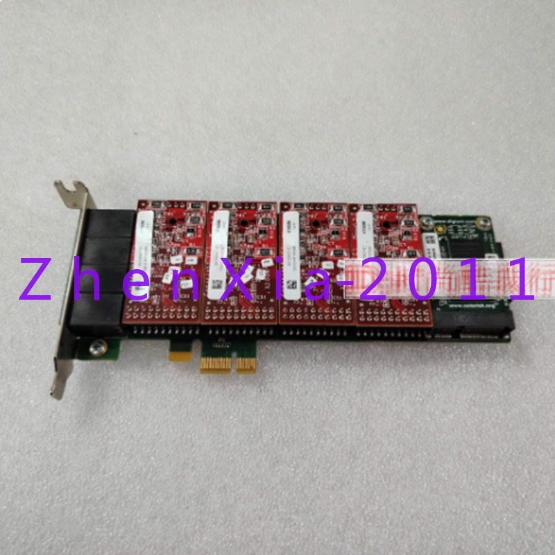 1pc used digium 4771A-X400M 5A4BLF-B voice card