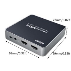 1080P 4K HDMI Game Capture Card, Live Stream Record 120HZ HDR 240fps ezcap320