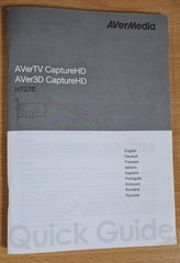 AVerTV CaptureHD Hybrid PCI-Express card Original box w/ accessories