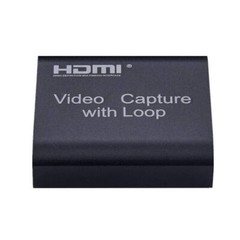 4K USB2.0 HDMI Video Capture Card 1080P Game Record Live Streaming with Loop Out