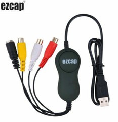 Ezcap159 USB PC Video Capture Card VHS Player V8 Hi8 Camcorder CVBS Record Box