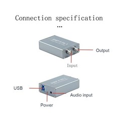 Video Capture Card USB 2.0, RCA to USB Video Capture , Digital Video Converter