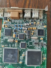 EMUZED ATDL-01-000 MS-8604 ver1.10 PCI Capture Card w/Serial Port