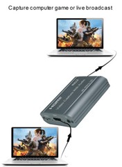 4K HDMI To USB 3.0 2.0 Audio Video Capture Card 1080p 60fps Game Live Streaming