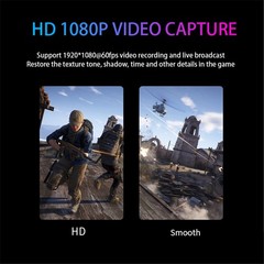 Type-C USB3.0 2-in-1 4K Video Capture Card 1080P 60Hz Capture Recording Adapter