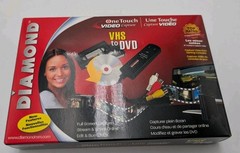 Diamond Multimedia VC500 USB 2.0 Digital File Converter VHS DVD LP CD One-Touch