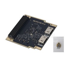 RK-FH1159 V1.0 4K HDMI-compatible Video Input & Output Module HPC FMC Sub Card