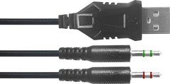 Speedlink VOLTOR LED Gaming Headset – integrated volume control, flexible headba