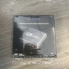 Moyoon USB/Type C HD Capture Card 1080p PS5 Switch Xbox One 4k 60Hz Ultra HD