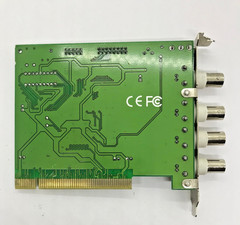 CONEXANT UCC4 FUSION 878A CCTV DVR 4xBNC Video Capture PCI CARD #GK12036