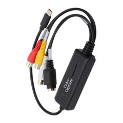 S Video to USB Type C Cable Adapter Converters Video Capture Card Adapter PC