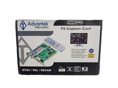 Advantek Networks TV Capture Card ViewPro PCI NTSC/PAL/SECAM – Vintage