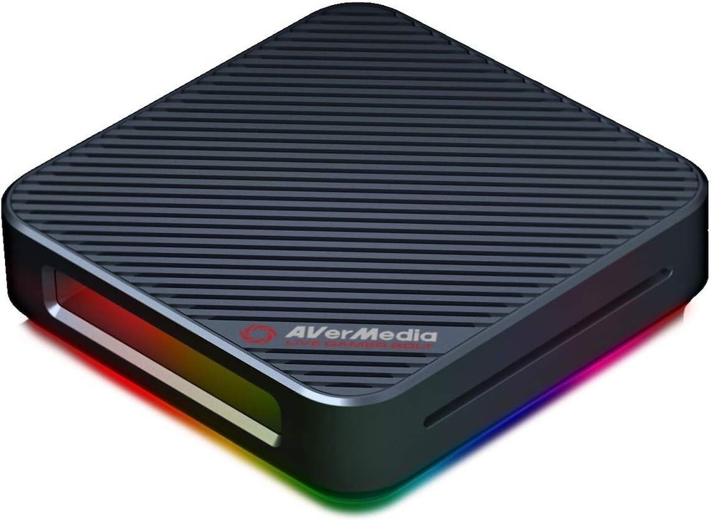 AVerMeda Live Gamer BOLT GC555 External Game Capture [4K HDR 60p Support] New