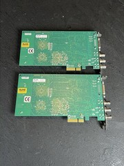 Lot of 2 AJA KONA LHe HD SDI I/O Video Capture Card