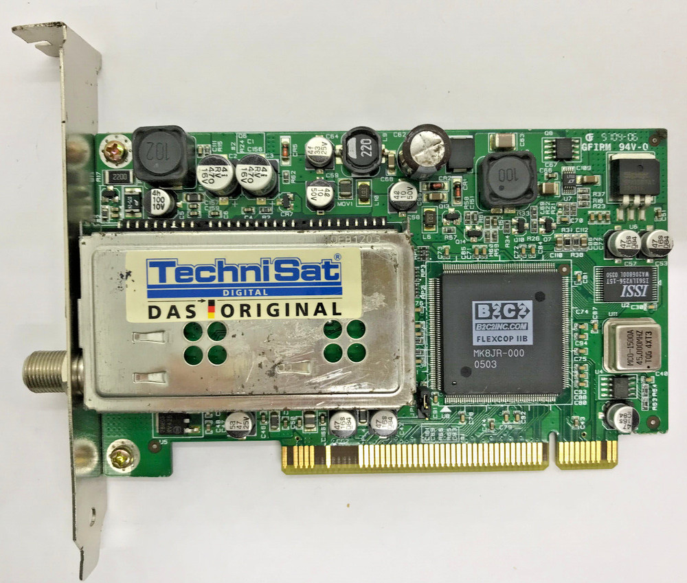 TECHNISAT DIGITAL SKYSTAR 2 P/N:92105-20003D Rev:2.6D DVB-S PCI TV CARD#GK11317