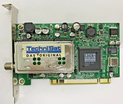 TECHNISAT DIGITAL SKYSTAR 2 P/N:92105-20003D Rev:2.6D DVB-S PCI TV CARD#GK11317