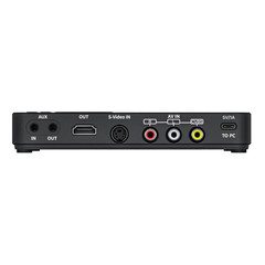 UR230A TF Analog CVBS RCA Svideo Camera USB Tape VCR VHS Capture Card Box MP3 Vi