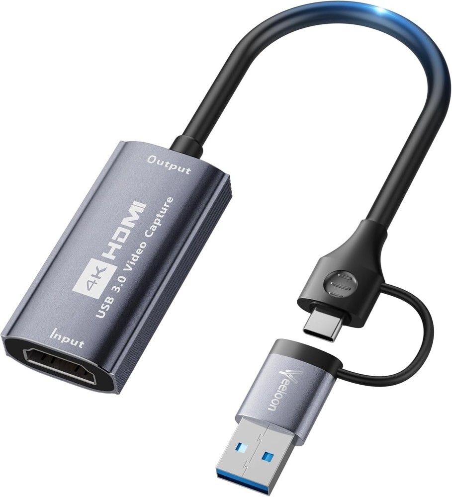 New HDMI to USB 3.0 Video Capture Card 4K 1080P 60fps Record For