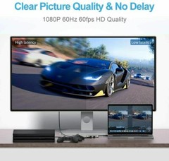 PIHEN Capture Card Gaming Recorder 1080P 60FPS HDMI to USB3.0 USB C Video/Audio