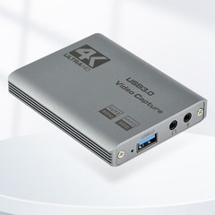 Aluminum Alloy Video Capture Card 1080P 60Hz Cycle off Wide Compatibility