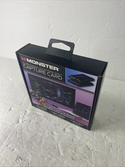 New Monster Capture Card 4K HDMI Gaming + Full HD 1080p USB3.0 Sealed