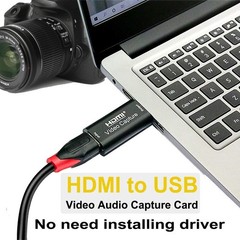Audio Video Capture Cards Cam Link Card HDMI to USB 2.0 Full HD Record via DS…