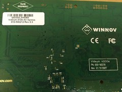 Winnov Videum 4100 AV Xpress 010-500212 Rev 3.3 Capture Card 4000e 000-160210