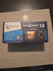 ClearClick Video to Digital Converter 2.0 Second Generation VHS Camcorder Tapes