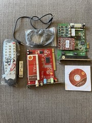TV Tuner Card MICROSIM PCI w/ Remote, Cisco SFP-10G-SR, Network Card Lot