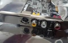 1pcs Video Card PCIe Video Card Supports AV/S Terminal Input C725B 720×576