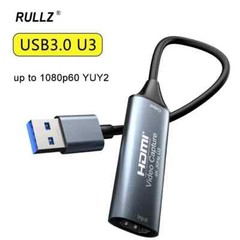 USB 3.0 Video Capture Card 4K HDMI To TYPE C Game Grabber Record Live Streaming