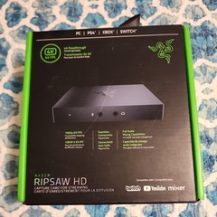 Razer – Ripsaw HD Game Streaming Capture Card 4k Black (RZ20-02850100-R3U1)