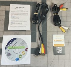 UCEC USB 2.0 Video Capture Card Device, VHS VCR TV to DVD Converter