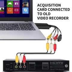 High Resolution Video Capture Card for Old Tapes Digital Transfer