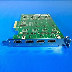 YUAN SC550N4 HDMI REV: 1.3D 1080P60 4-Channel PCIe x4 Capture Card New