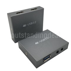 EC291 USB 3.0 HDMI HD Video Card For OBS Recorder Support 4K Input/Output 1080P-