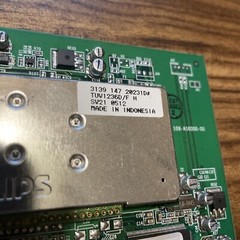 Phillips FM1236/F TV Tuner & Video Card 3139 147 20231D