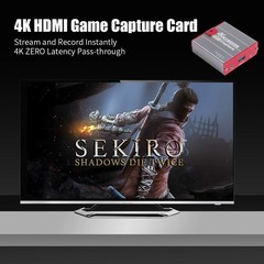 4K HDMI Video Capture Card for Game Streaming