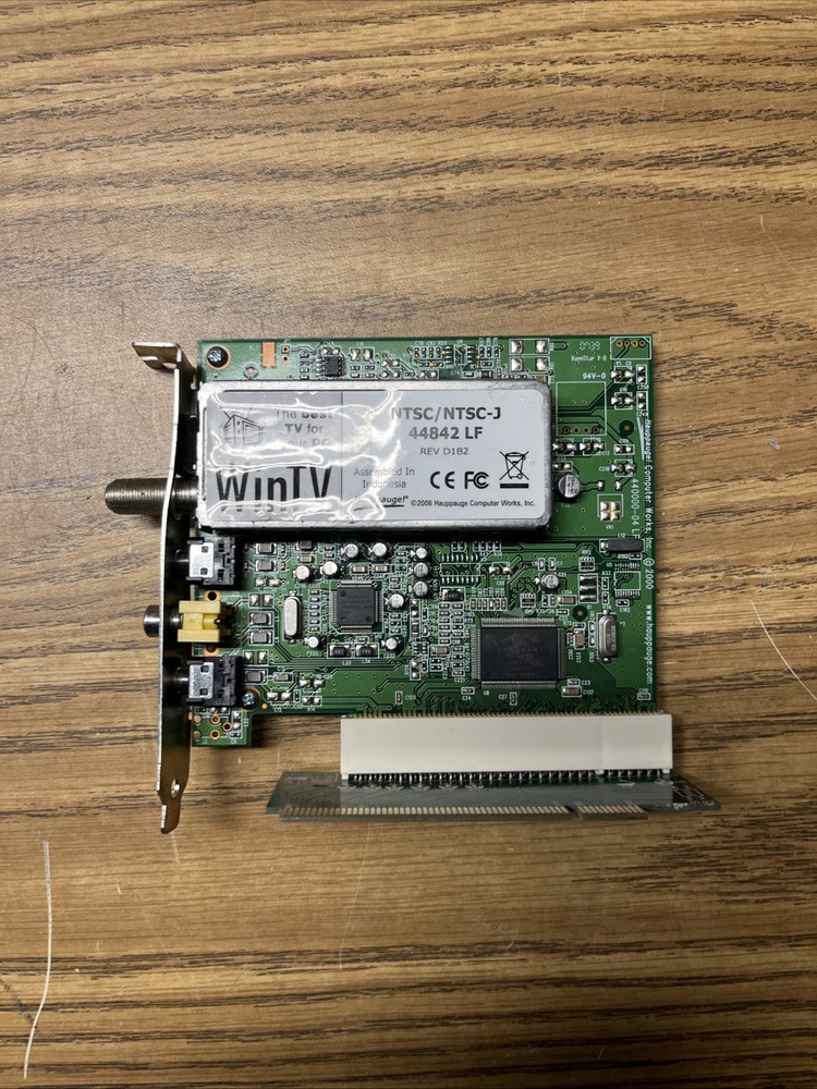 Hauppauge WinTV NTSC/NTSC-J 44842 LF Video Capture Card