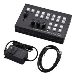 HDMI Video Switcher Mixer Support Multiple Camera Live Streaming OSD PIP MIC