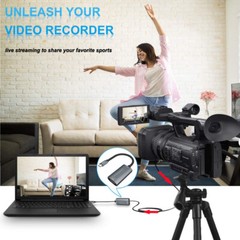 Loop Mic In Type C Video Capture Card 1080P USB Game Record Box Live Streaming